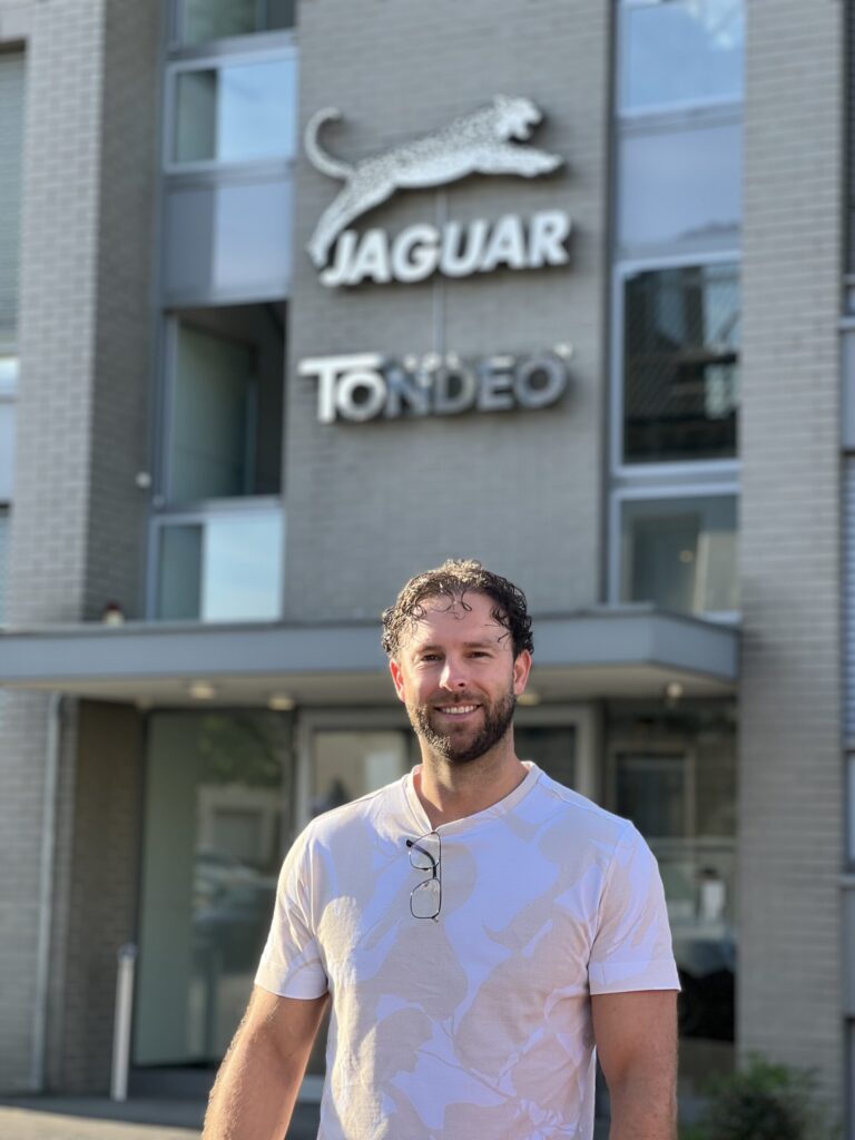 Rick van der Linden, ausgebildet von Jaguar und Tondeo